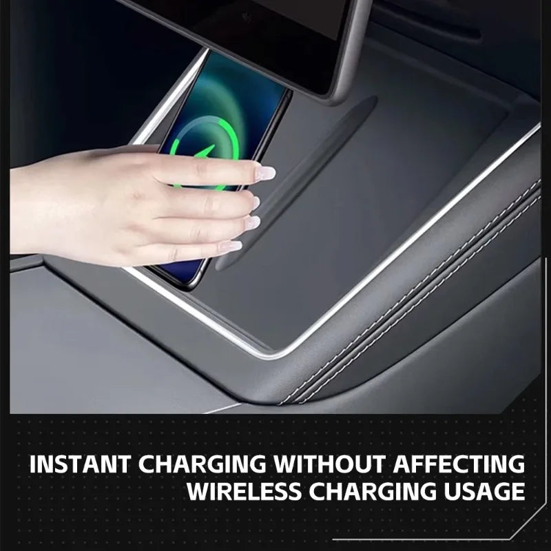 Tesla Model Y Juniper 2025-2026 Wireless Charging Silicone Mat
