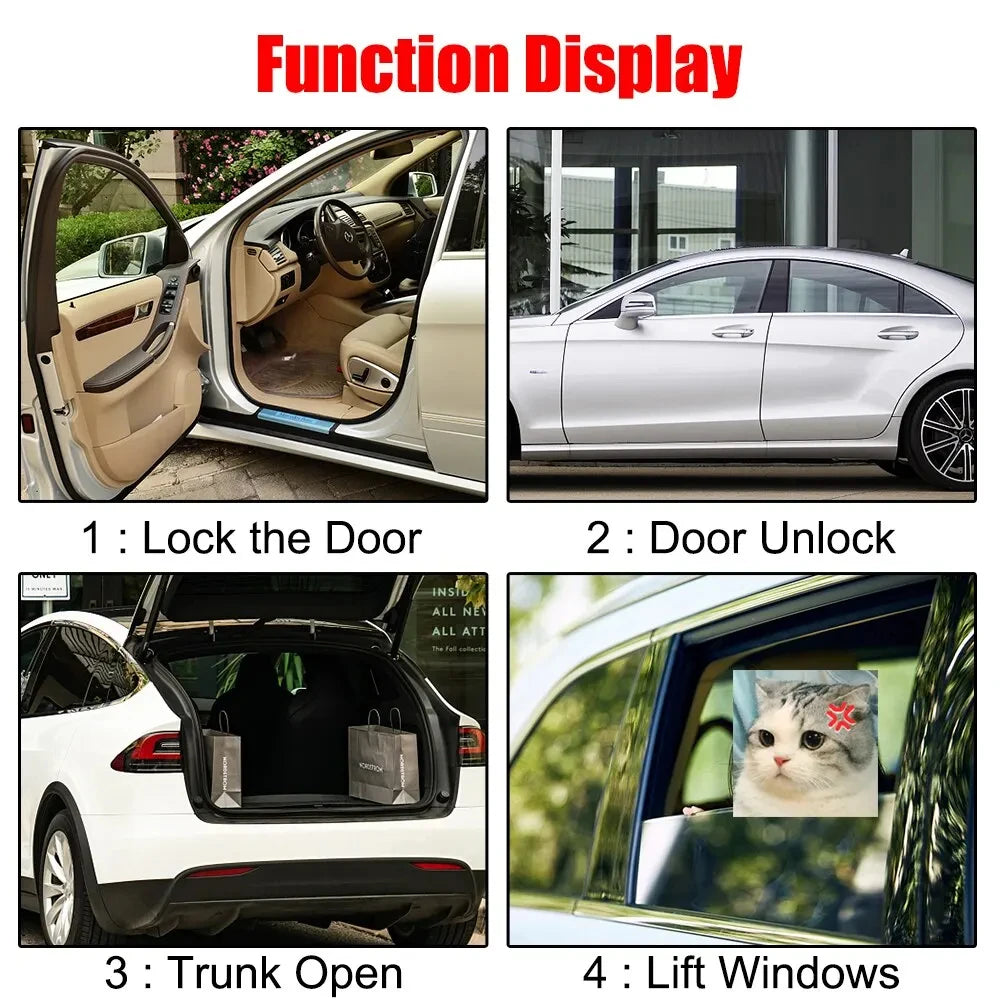 Car Remote Central Door Lock Keyless Control Alarm System
