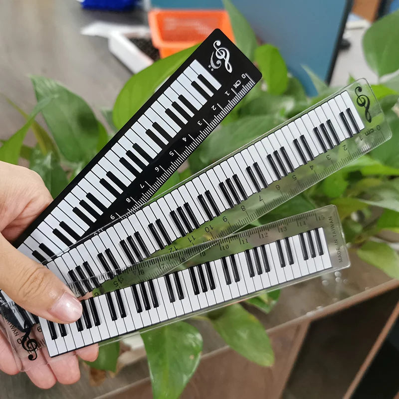 1 Creative Music Ruler Piano Design Measuring Tool Bookmark Musicians