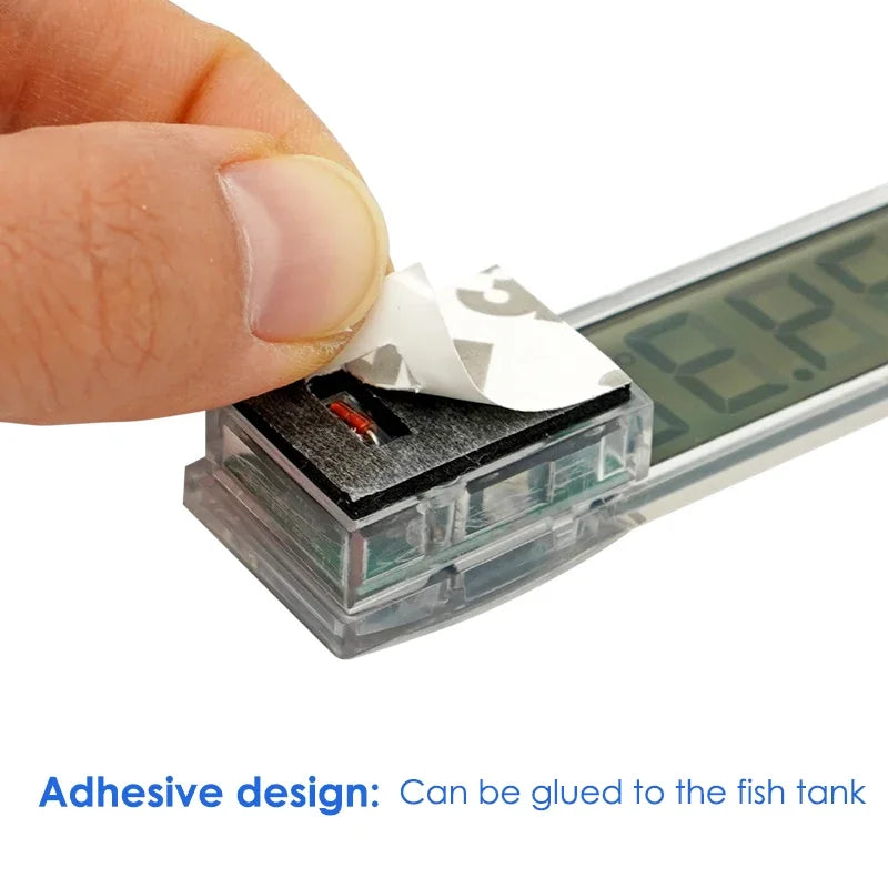 Aquarium Thermometer Electronic LCD Digital Fish Tank Temperature