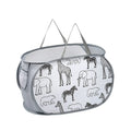 Hot selling folding dirty clothes basket portable home laundry basket bathroom dirty clothes basket laundry basket Zpaxo Grey Giraffe