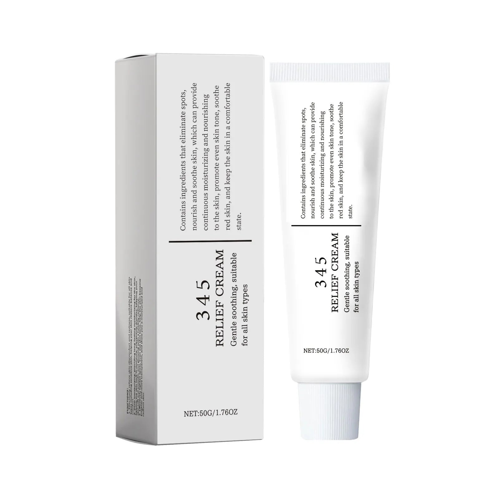 Hyaluronic Acid Soothing Face Cream – Deep Hydration 50g Face Moisturizer Cream Zpaxo 50g 50g