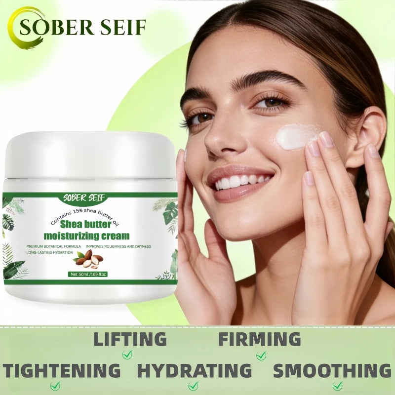 50ml Gentle Moisturizing Lotion Hyaluronic Acid Shea Butter Facial Skin Care For All Skin Types Zpaxo