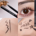 Waterproof Eyeliner Gel Pencil Red Brown Lying Silkworm Pen Soft Easy Wear High Pigment Matte Eyeliner Lasting Shiny Eyes Makeup Zpaxo 01 Black