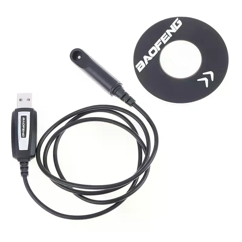 PVC USB Programming Cable Type-c BF-9700 A58 UV9R Waterproof Machine Zpaxo