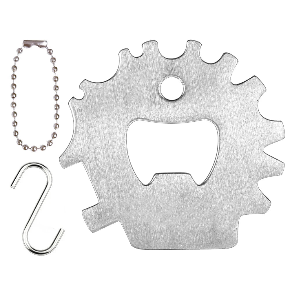 BBQ Grill Scraper Stainless Steel Grills Grate Cleaner Portable Metal