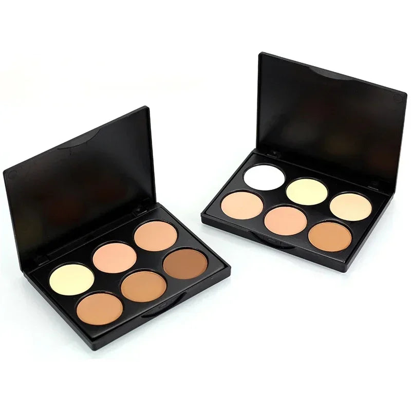 Face Highlighter Powder Palette Corrector Concealer Power Contouring Zpaxo
