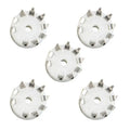 652F Ceramic 9 Pin B9A PCB MOUNT Tube Socket 6DJ8 EL84 6922 6BM8 6BQ5 Zpaxo Copper Tin Phosphoru CN