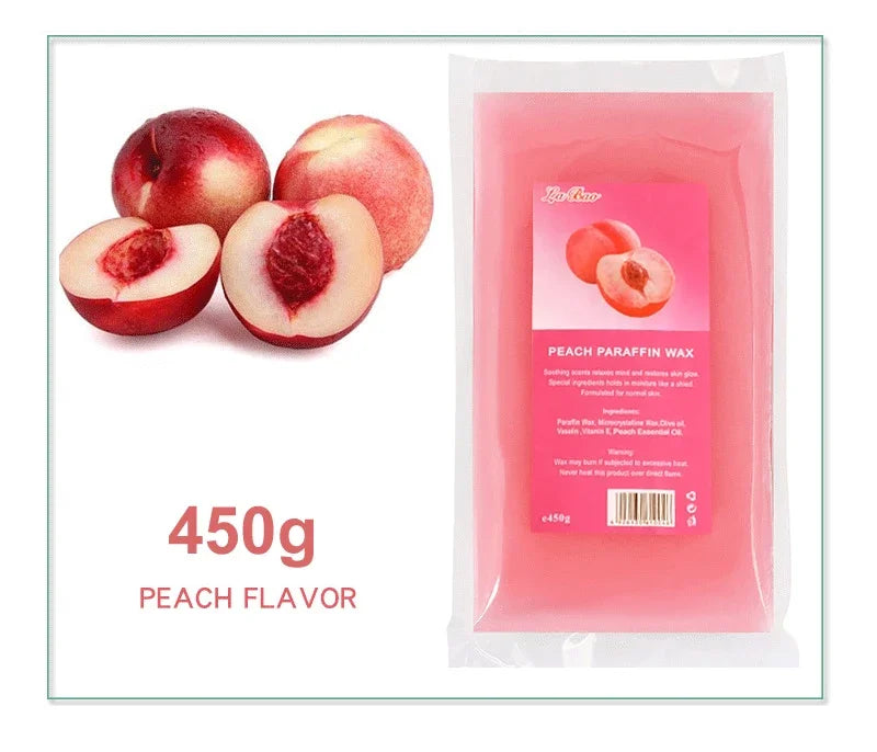 Paraffin Wax Hand & Foot Mask – Aloe Moisturizing SPA Peel-Off Paraffin Wax Mask Zpaxo 450gHW-Peach