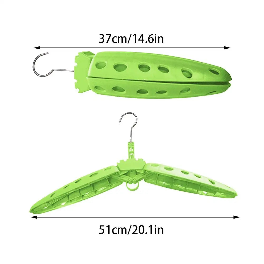 Portable Foldable Travel Wetsuit Hanger Heavy Duty Diving Suit