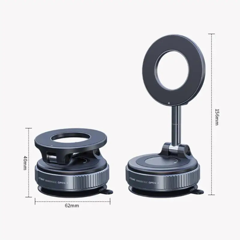 360 Adjustable Vacuum Suction Magnetic Bracket Car Phone Holder