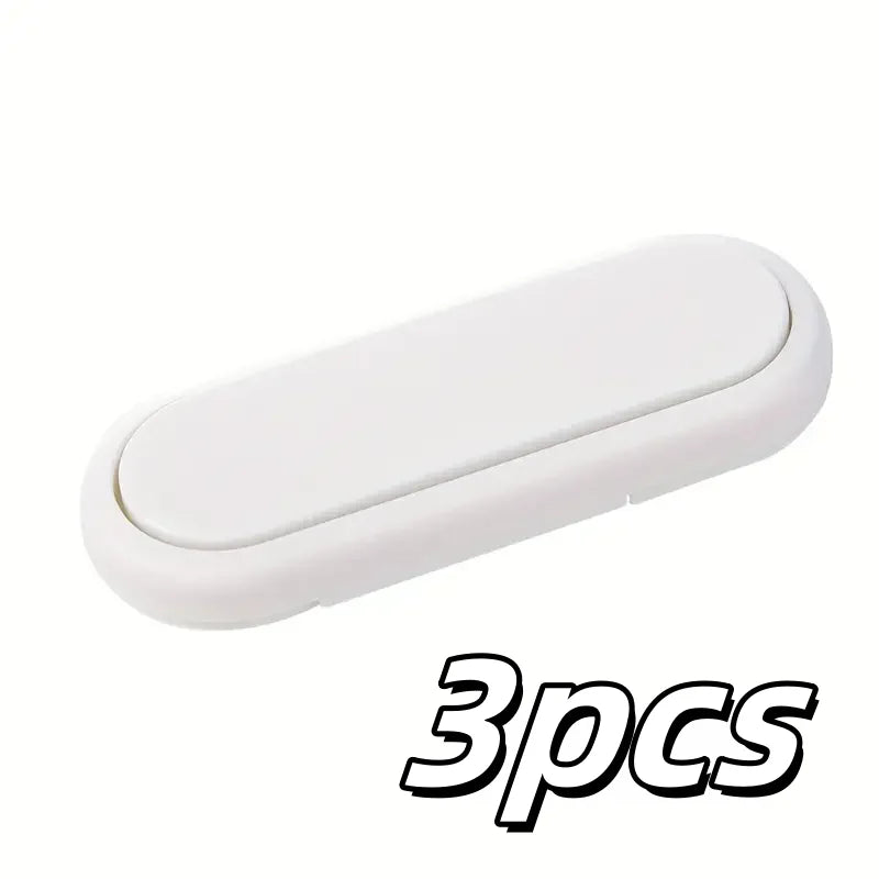 3-piece child safety drawer lock invisible magnetic cabinet lock to prevent baby from opening the cabinet door lock for refriger Zpaxo White-3pcs