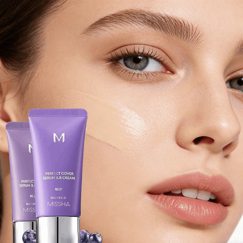 BB Cream Concealer Foundation – Waterproof & Hyaluronic Acid BB Cream Foundation Zpaxo
