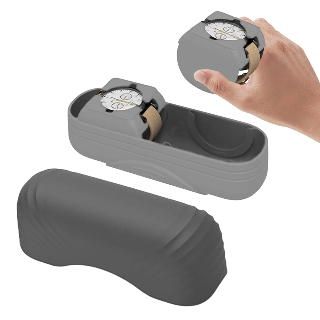 Travel Watch Case Double Lightweight Dust Proof Pouch Carrying Men