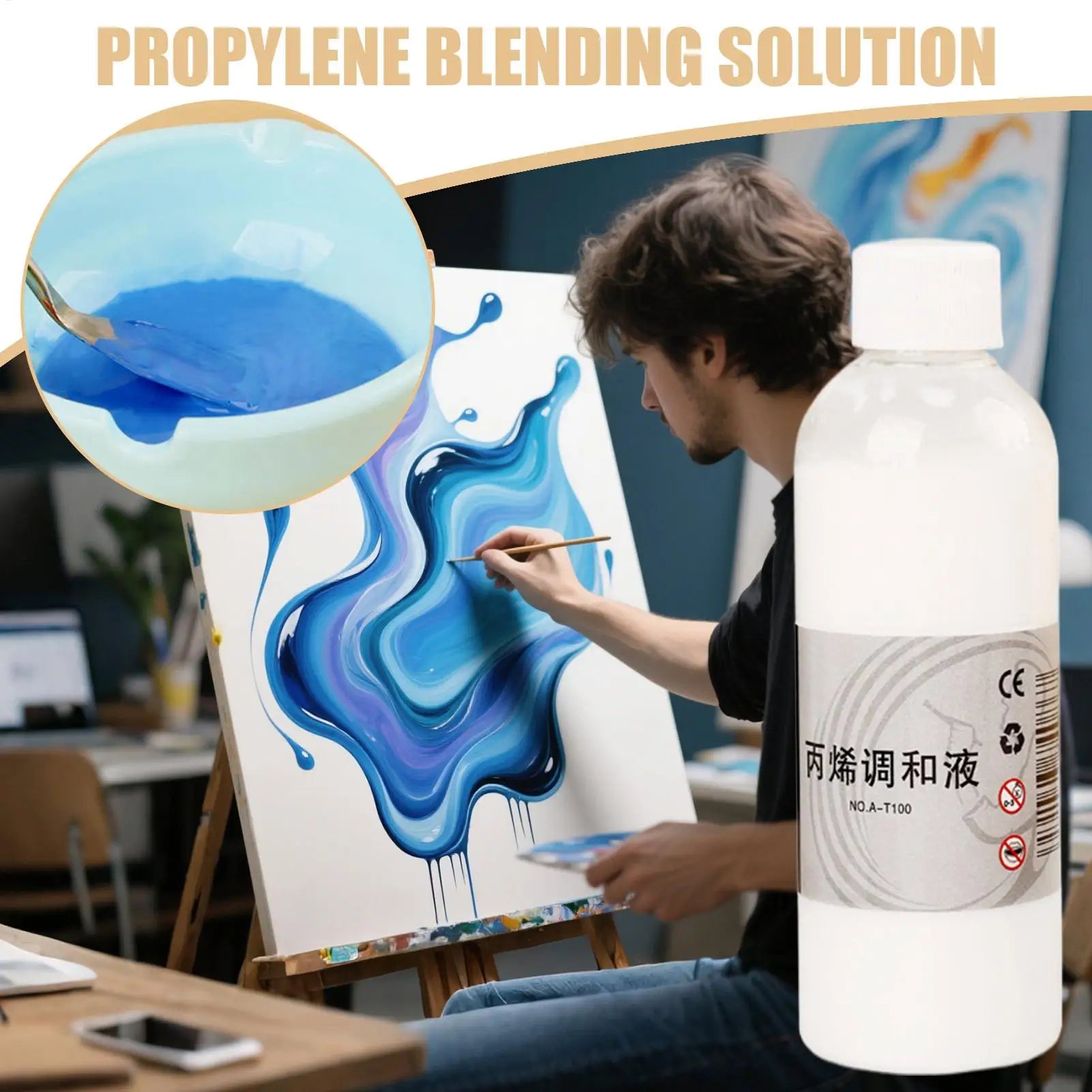 Acrylic Paint Thinner Special Blend Liquid Art Supplies Fluid