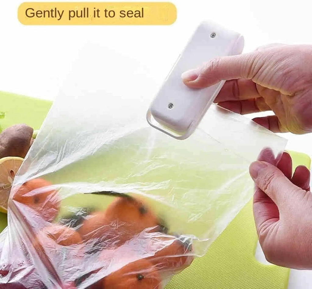 Mini Heat Bag Seal Machine Thermal Plastic Food Package Sealer