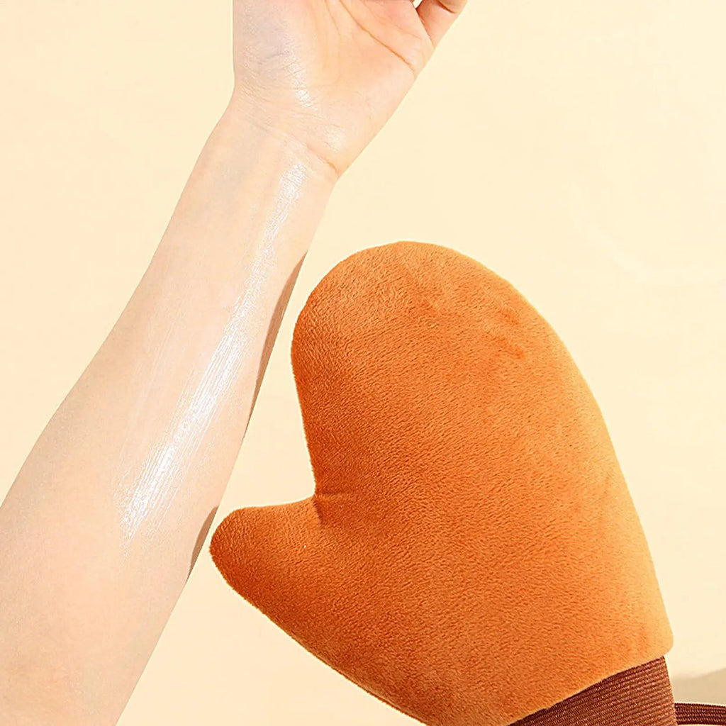 Tanning Glove Flocking Applicator Reusable Machine Washable Self