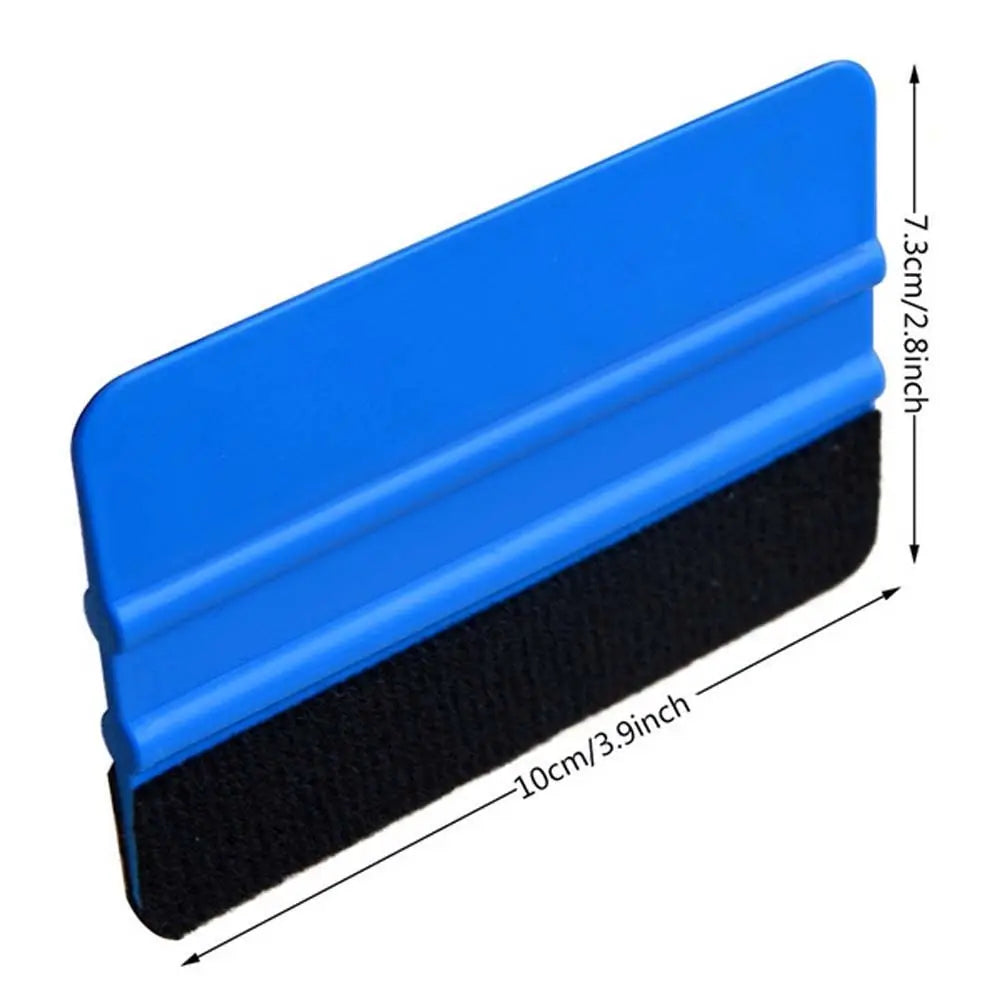 Wrap Felt Edge Auto Accessories Tint Tools Film Sticker Scraper Tool Car Wrapping Tools Blue Squeegee Car Body Styling Kit Zpaxo