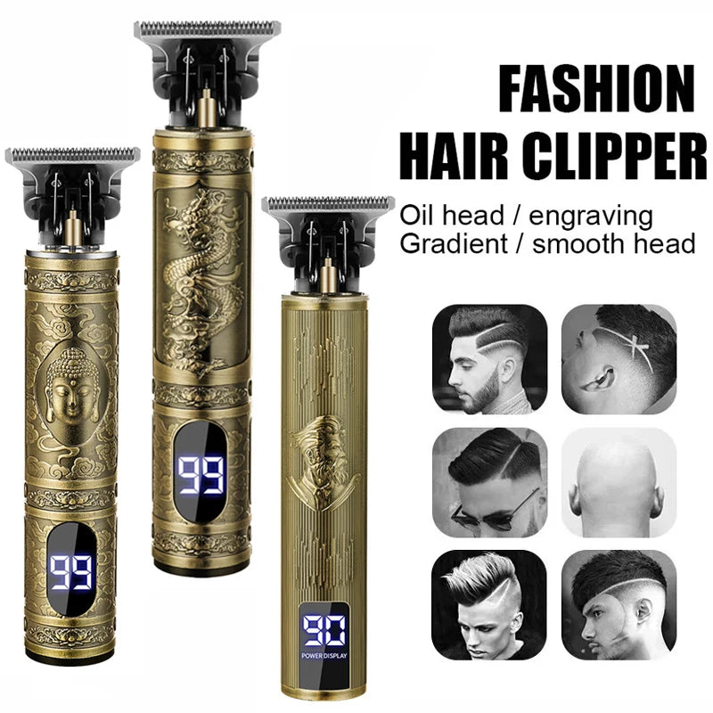 T9 Cordless Hair Clipper – USB Fast Charging Men's Trimmer Cordless Hair Clipper Zpaxo
