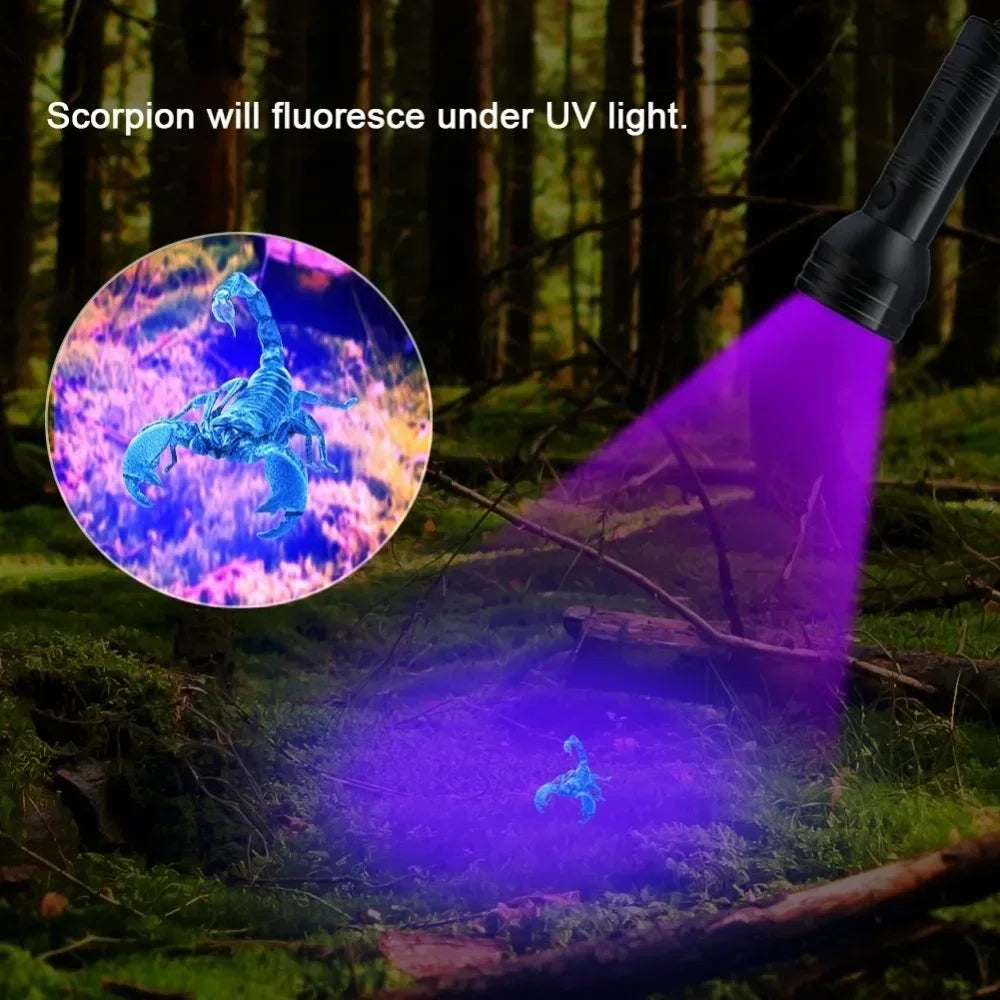 UV Blacklight Flashlight – 9/12/21 LED Ultraviolet Torch