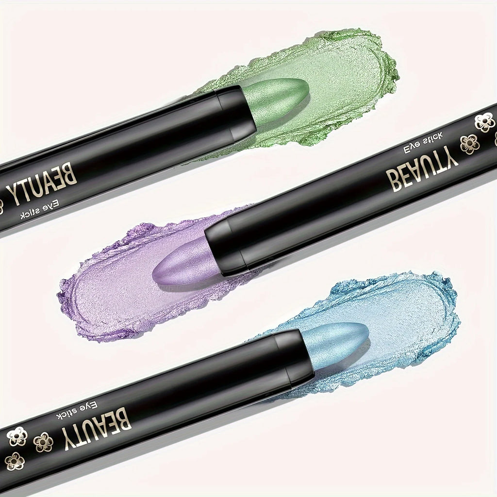 16 Colors Pearlescent Eyeliner Glitter Waterproof Long-lasting Eye