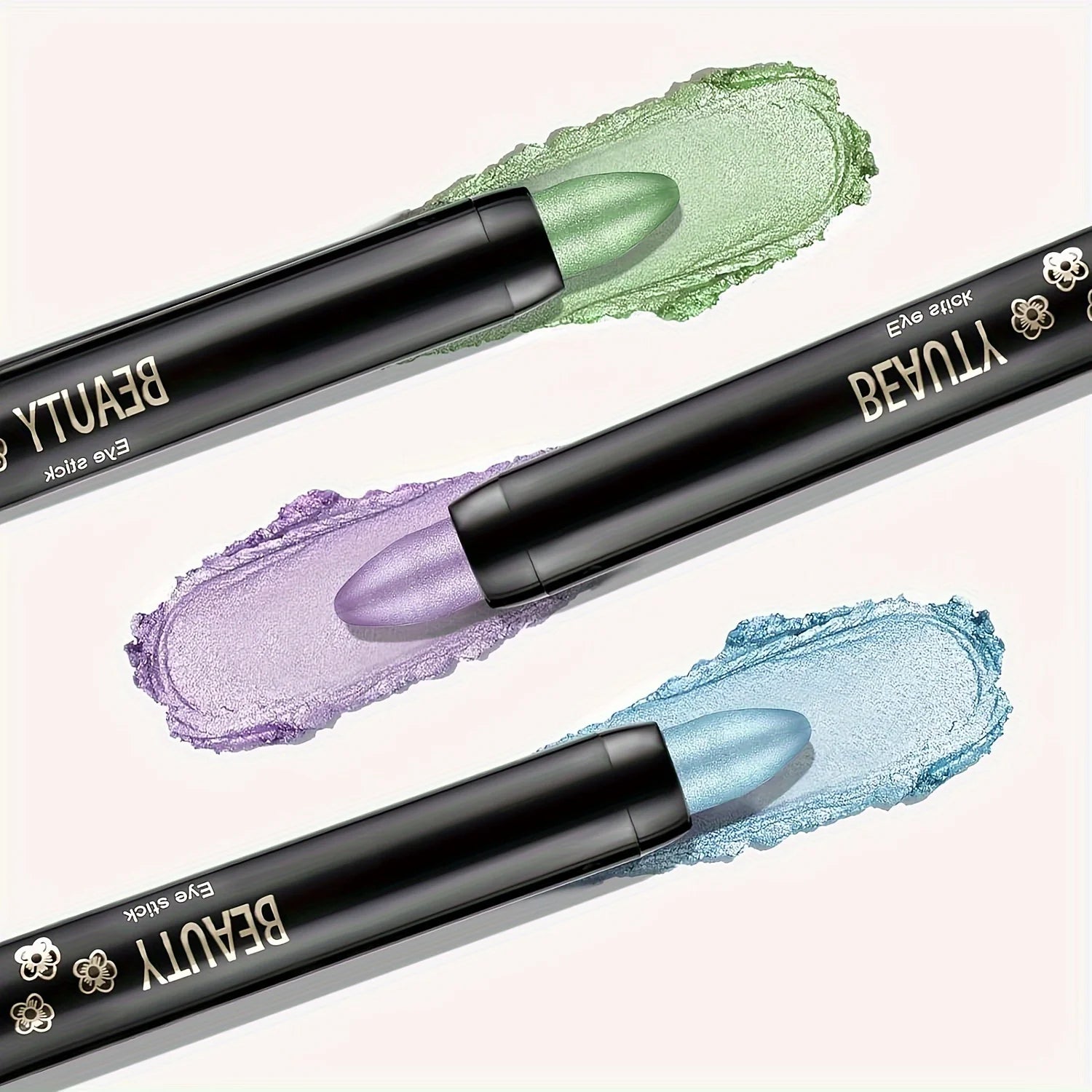 16 Colors Pearlescent Eyeliner Glitter Waterproof Long-lasting Eye