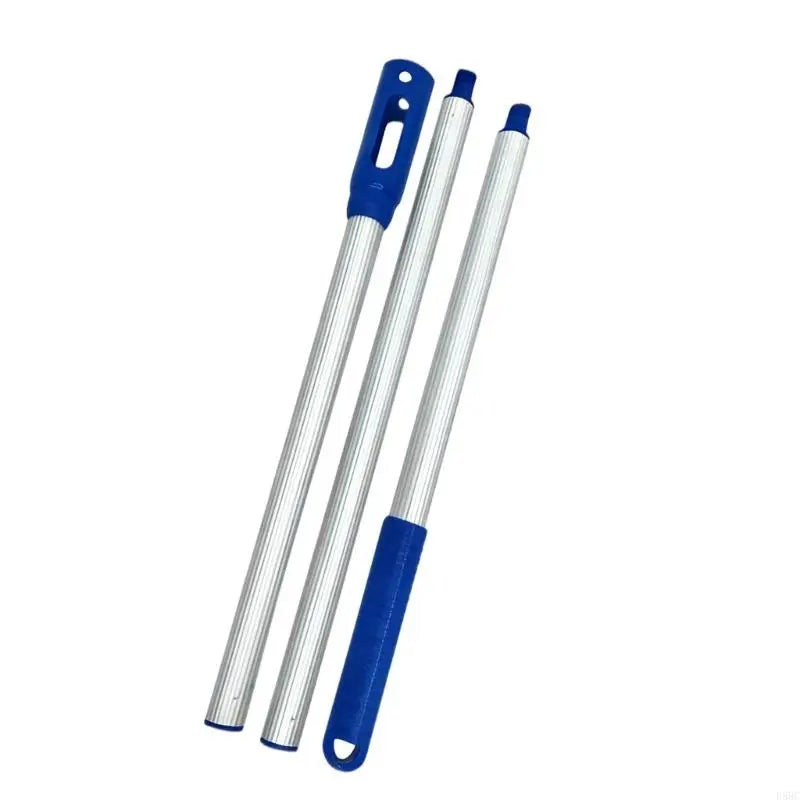Adjustable Length Pool Skimmer Rod Poles for Various Sizes Nonslip Grip Aluminum Zpaxo