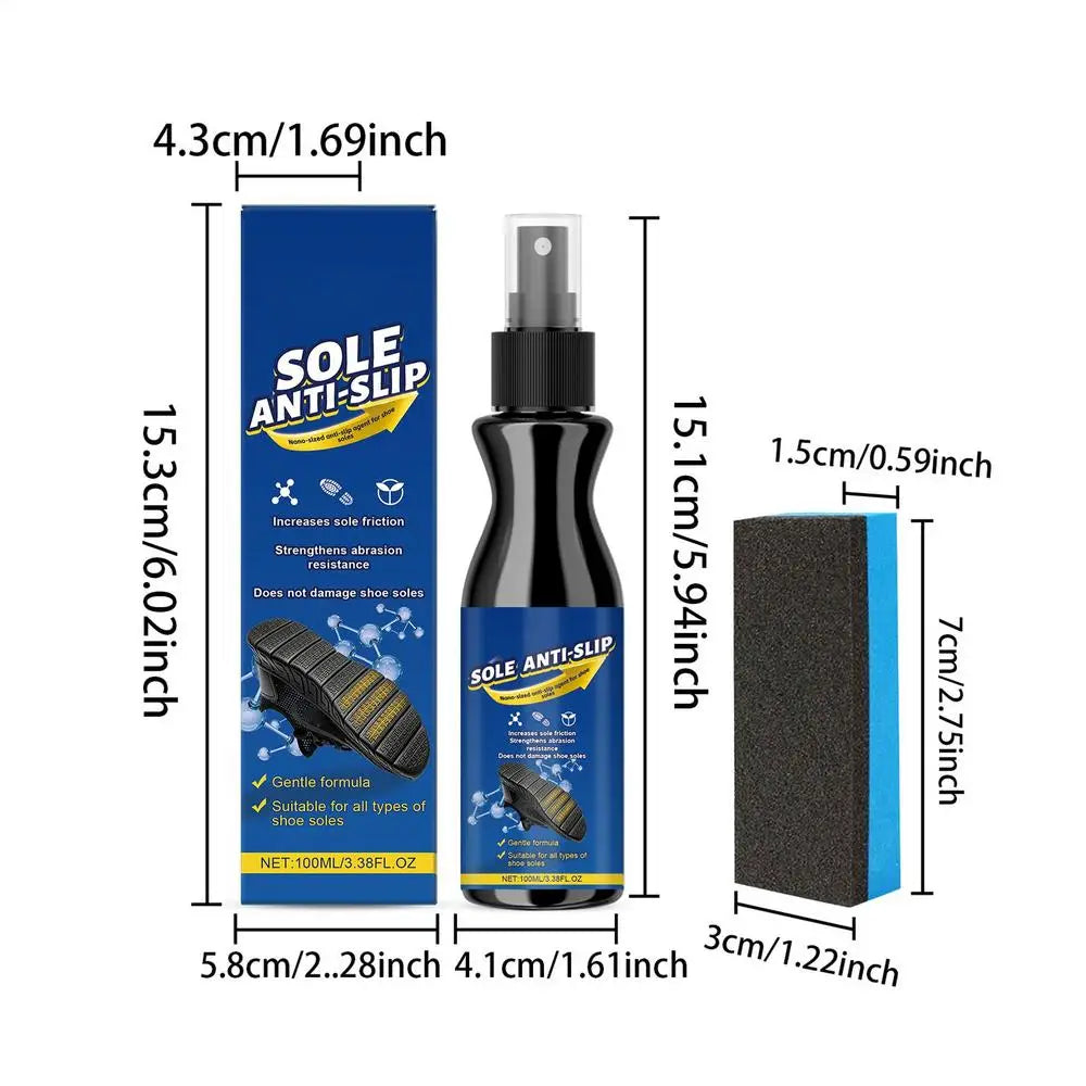 Long Lasting Shoe Grip Spray Anti Slip Protector Sneakers Football
