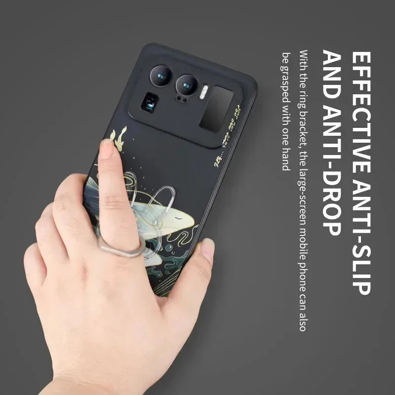 360° Rotating Clear Phone Ring Holder & Kickstand – 1/2/3 Pack