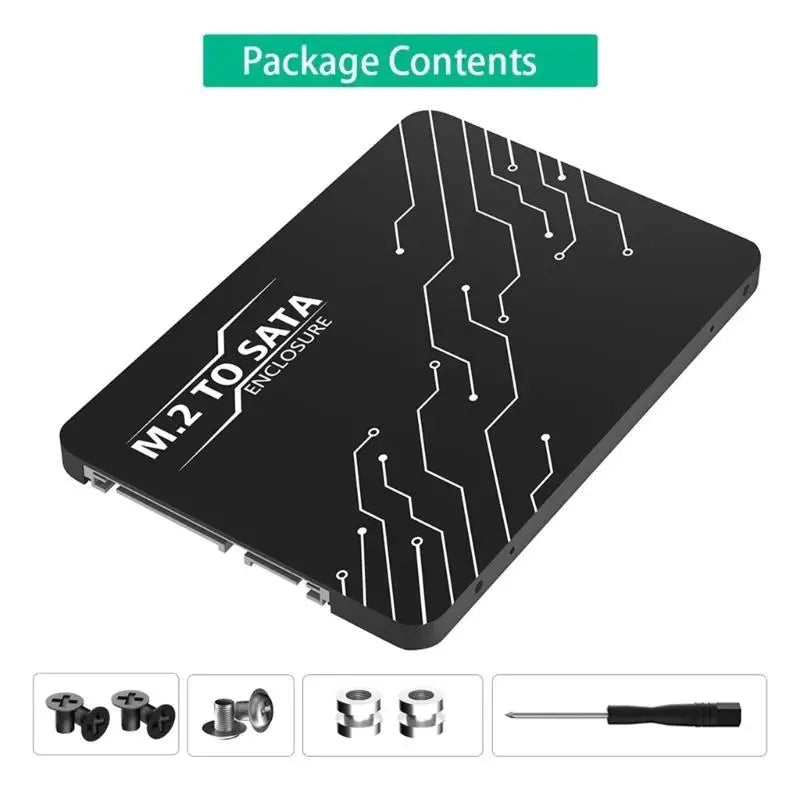 652F NGFFs SATAs Adapters SATA3 0 Converters Enclosure Zpaxo