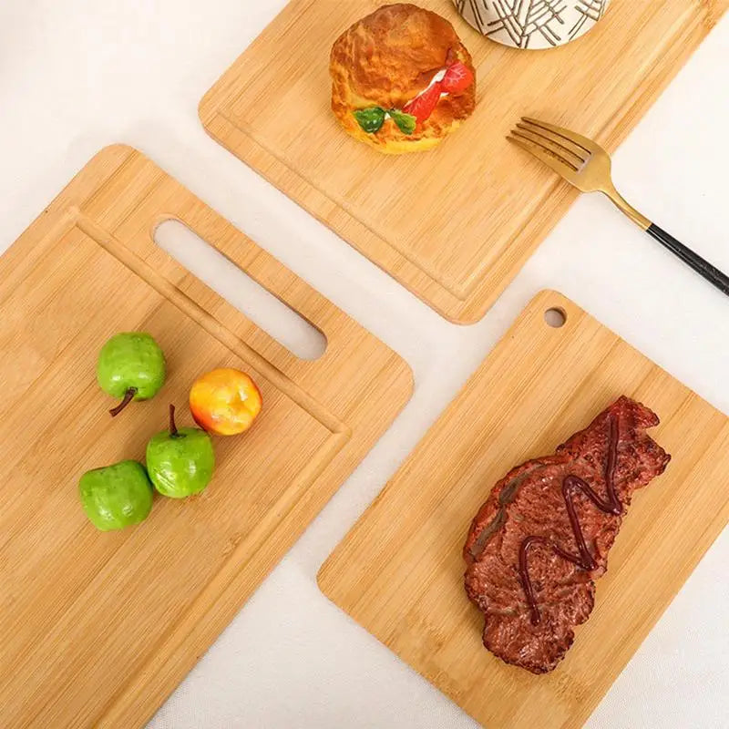 Wood Cutting Boards Thickened Double Sided Food Grade Portable Fruit