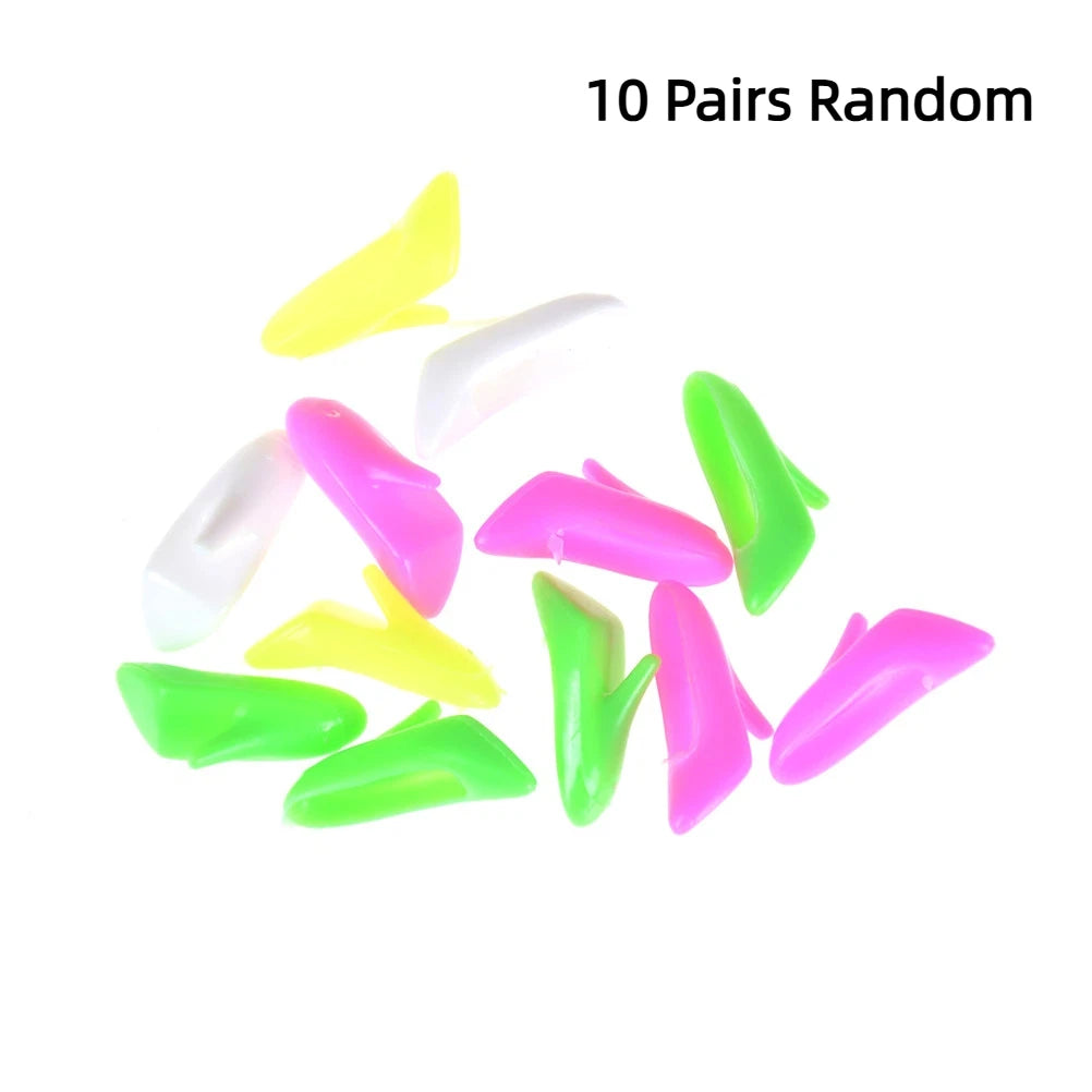 ▶10 Pairs Mix Colour Common style Doll Shoes Party Dress Dolls Accessory Zpaxo 10 Pairs