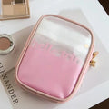MTransparent Travel Cosmetic Bag Portable Mini Waterproof Lipstick