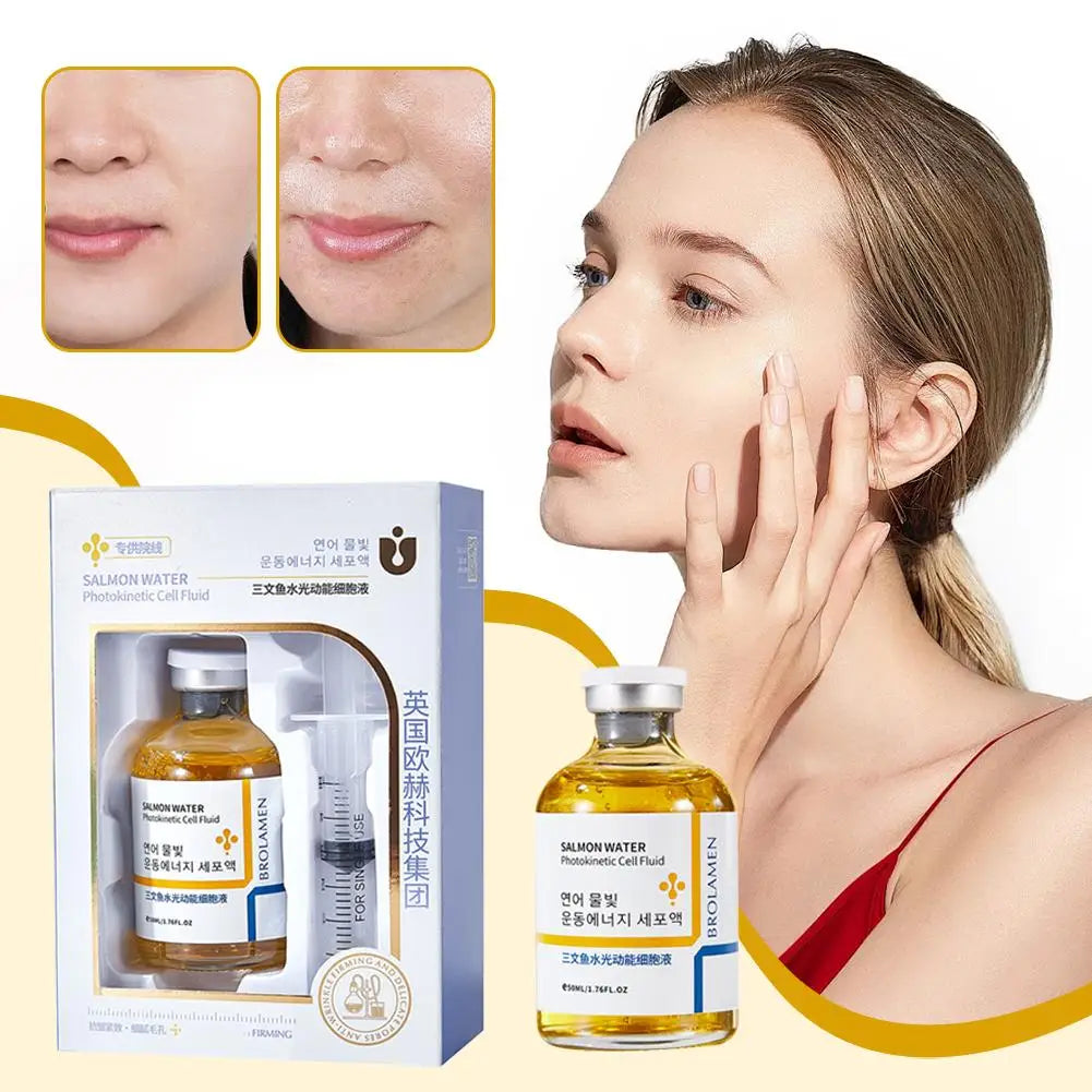 Salmon Skin Rejuvenation Firming Essence Serum 50ml Face & Body Serum Zpaxo