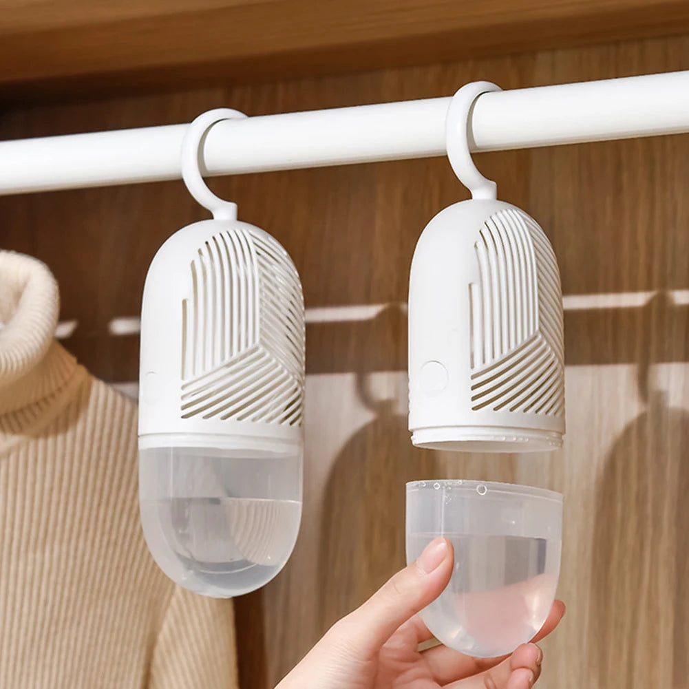 Clothing Dehumidifier Box Reusable Hanging Packs Moisture-proof Water