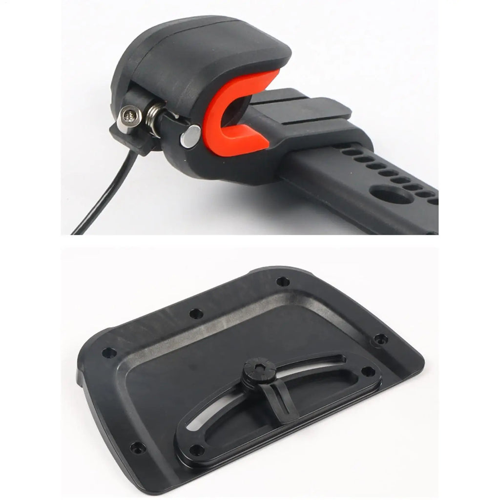 Adjustable Luggage Clip Bicycle Side Bag Buckle Saddle Rack