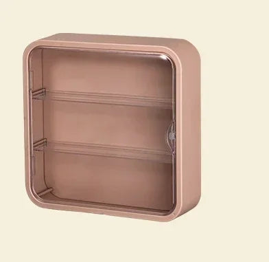 Dust Display Proof Doll Toy Storage Box Wall Mounted Showcase Clear