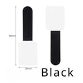 Self Adhesive Reusable Hook and Loop Cable Ties - Adjustable Cord Organizer Straps for Desk, Home & Office Cable Management Zpaxo Black 5pcs
