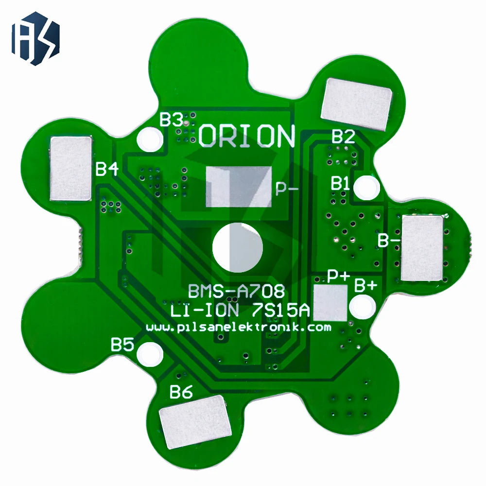 25 9V 7S 15A Balanced BMS PCM Lithium Battery Protection Board 24V Zpaxo