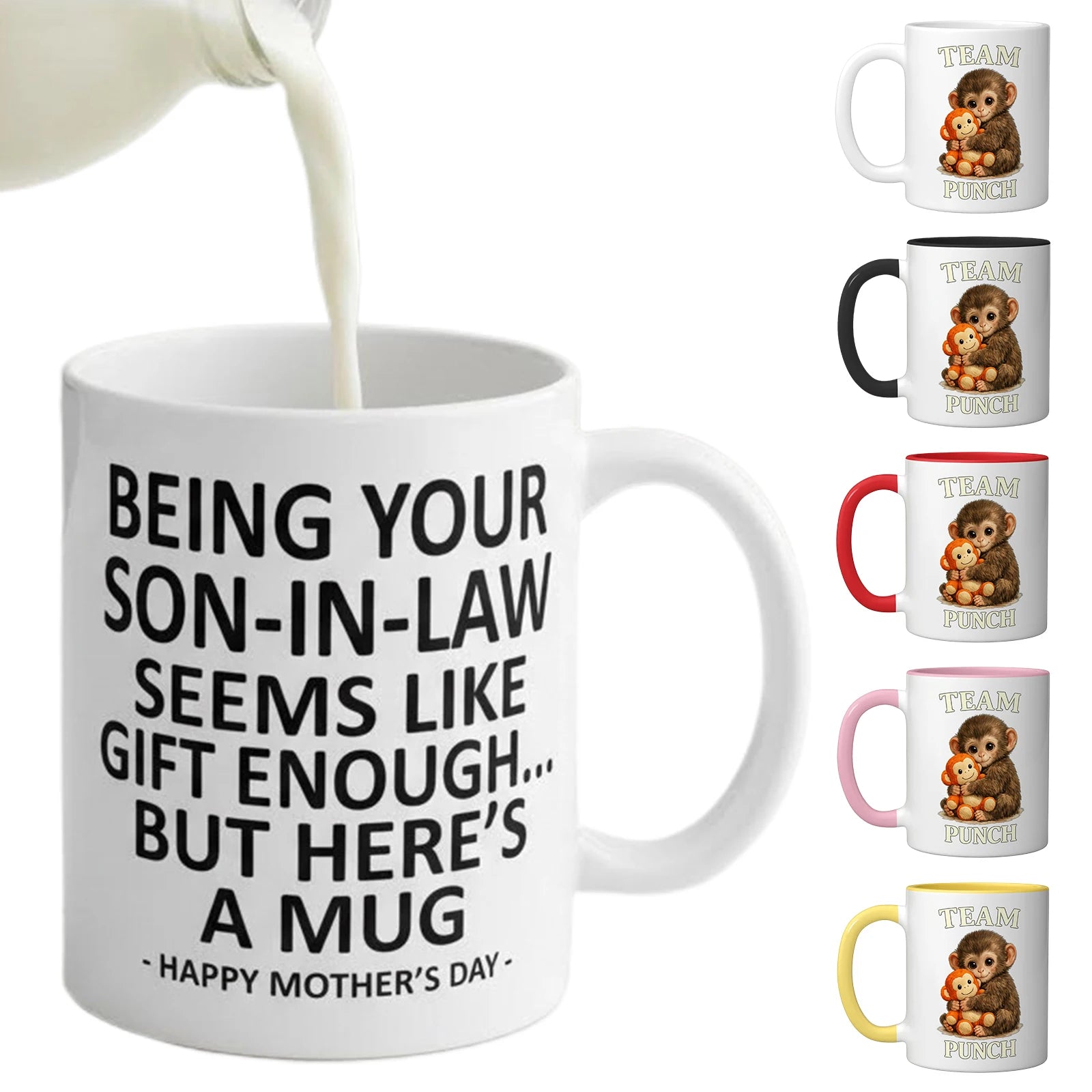 Being Son Law Seems Like Enough Funny Coffee Mug Cup Mothers Day