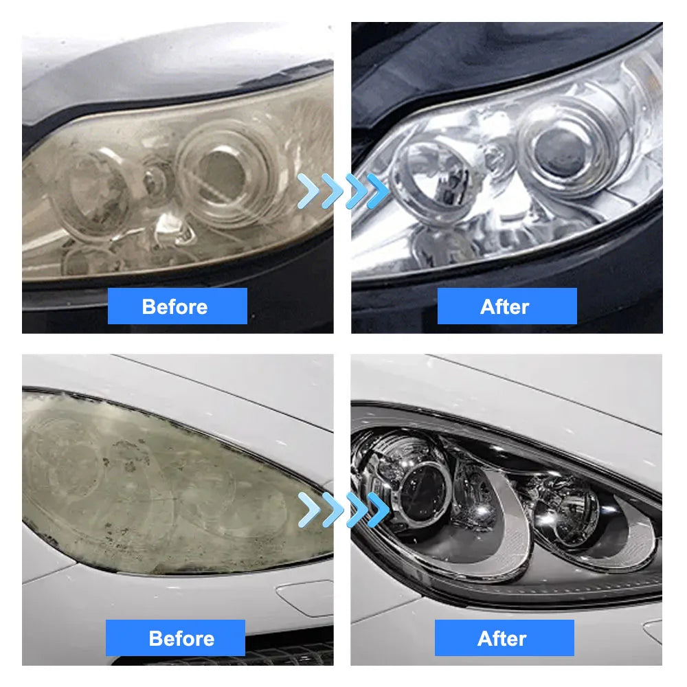 Car Headlight Lens Restoration Polishing Cleaning Tools Motorcycle