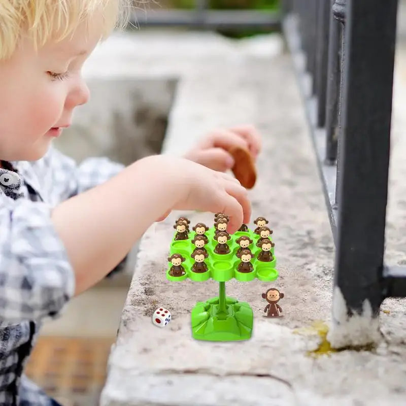 Balancing Monkey Toy Balance Tree Educational Monkey Balancing Board Exquisite Creative Balancing Tree Toy For Christmas Gifts Zpaxo