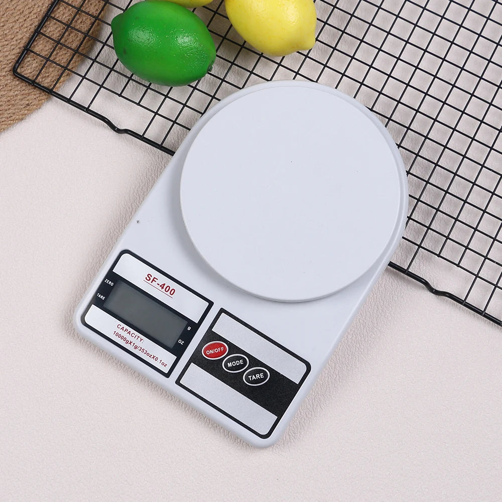 Digital Kitchen Scale Electric Food Scale with oz/g Units for Meal Prep Cooking Baking Replaceable Battery Power Zpaxo