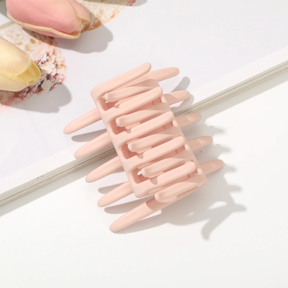 Double Sided Hair Clip Hair Comb For Women Frosted Toothed Non-slip Comb Black Ponytail Hairpin Hair Accessorie Zpaxo