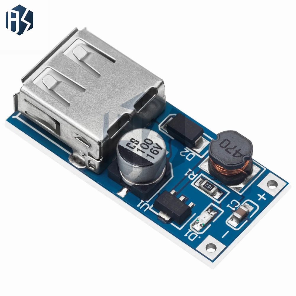 0 9V-5V 5V 600mA DC-DC Step-up Boost Converter Module Ultra-low Zpaxo
