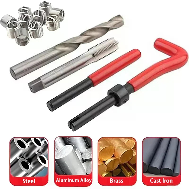 Metric Thread Repair Insert M5 M6 M8 Car Coil Tool 0 8Thread Zpaxo