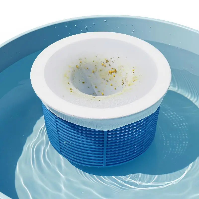5 Swimming Pool Skimmer Socks Filter Reusable Basket Leaves Debris Zpaxo