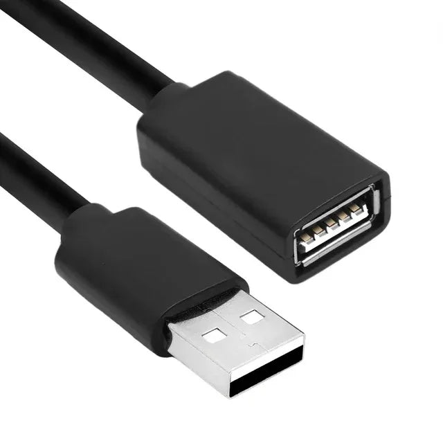 High Speed USB 3.0 Extension Cable 3/2/1M Data Sync Extender Cord for Smart TV PS4 Xbox - Fast Transfer USB 3.0 Cable Zpaxo USB 2.0 1.5m