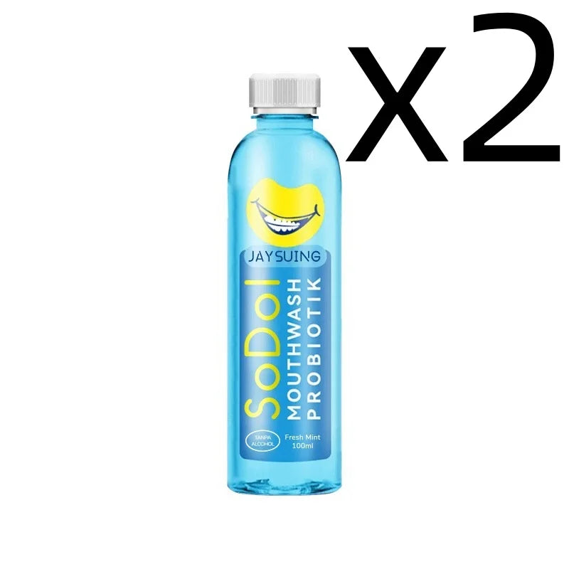 Mint Mouthwash for Fresh Breath, Gum Health & Deep Clean Oral Care Mouthwash Zpaxo 100ml X 2PCS One Unit adults