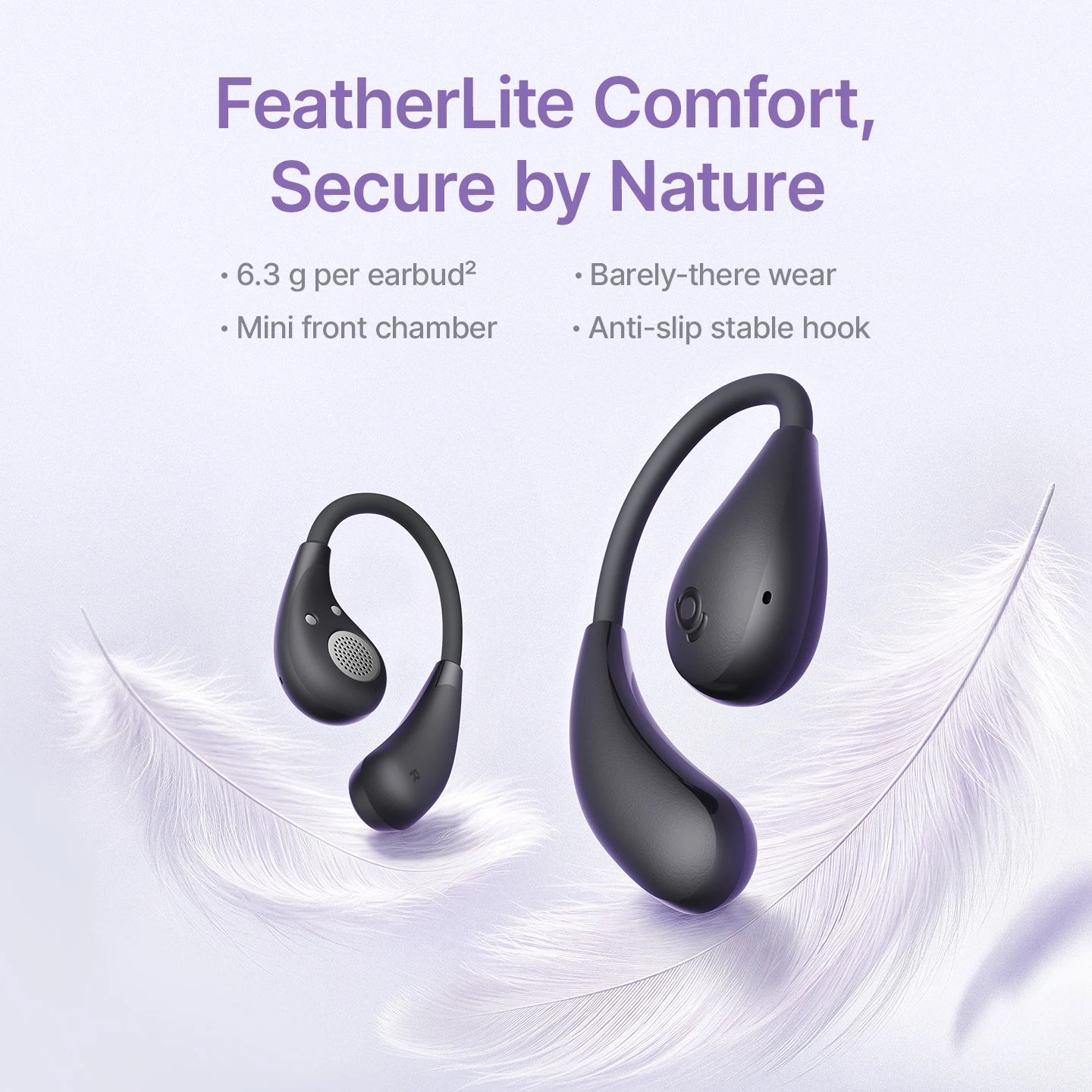 Baseus BF1 Lite Open-ear Sport Wireless Earphones Bluetooth 5 4